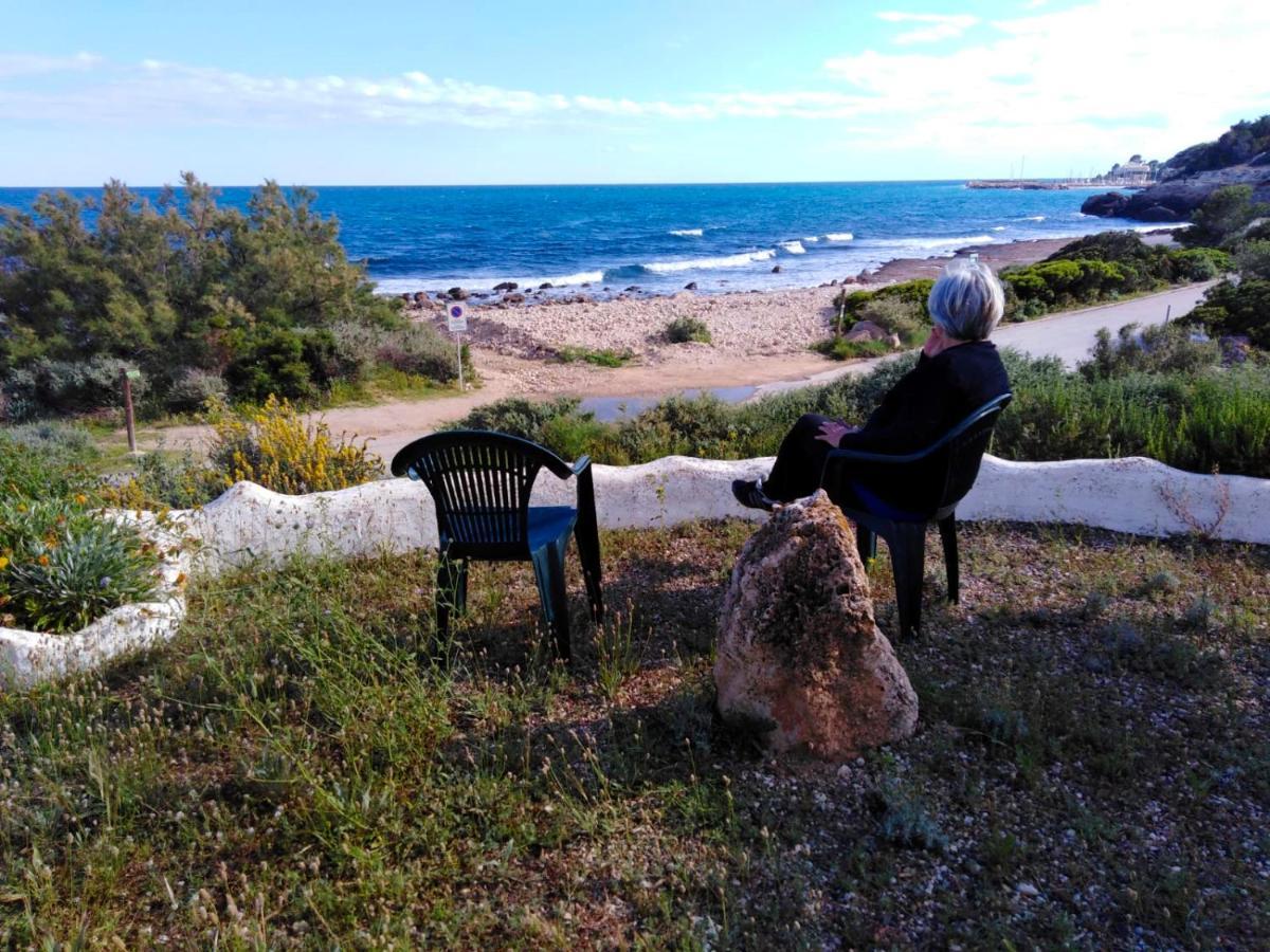La Perla De La Ostra Villa Platja de l'Almadrava Bagian luar foto